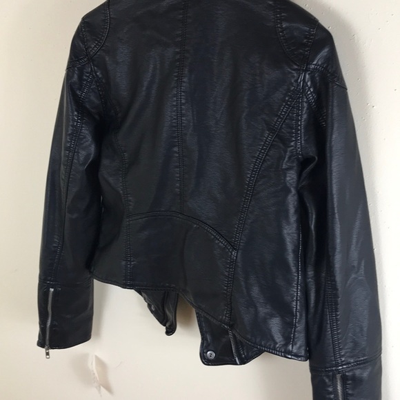 Free People New Dawn Hooded Faux Leather Jacket - Picture 5 of 7
